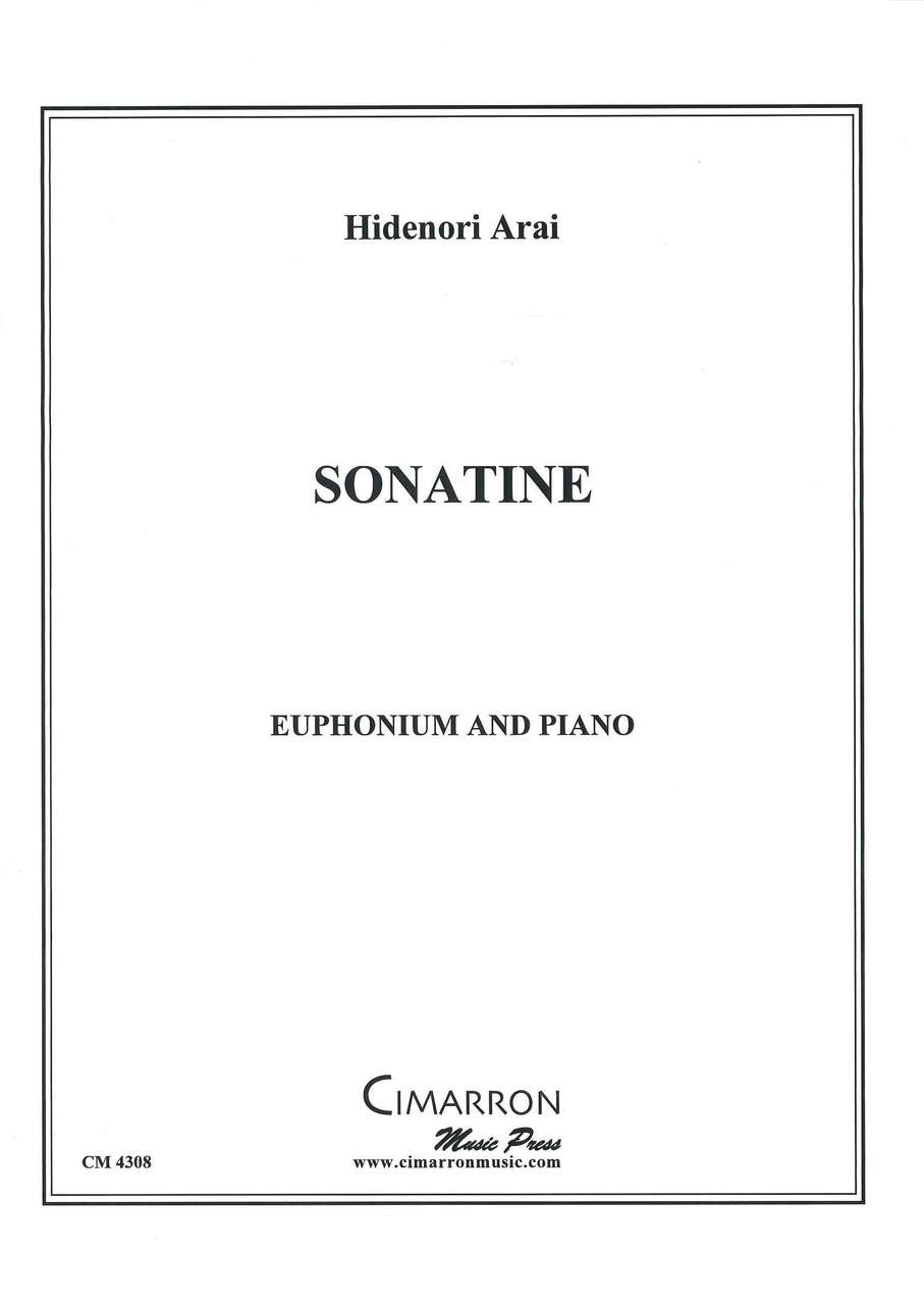 Arai, Sonatine. Euphonium and Piano (Cimarron Music Press)