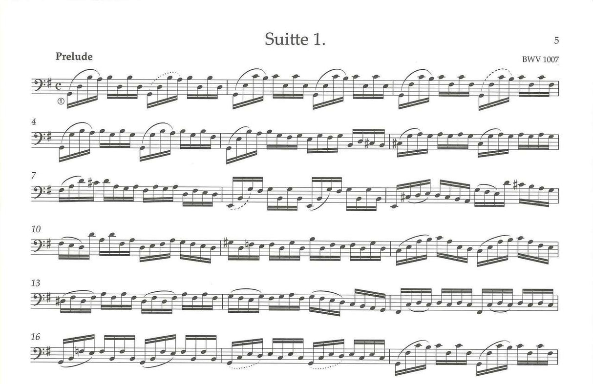 Bach, Suiten BWV 1007-1012 (Seeberg) (Walhall)