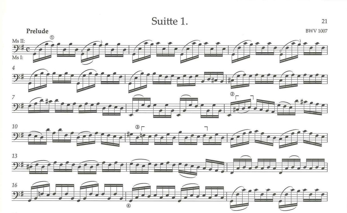 Bach, Suiten BWV 1007-1012 (Seeberg) (Walhall)