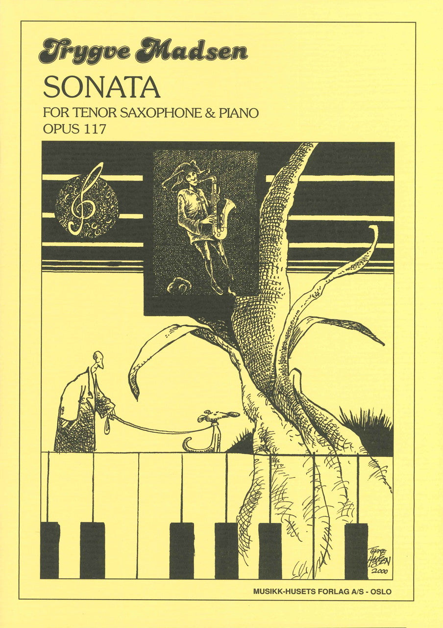 Madsen, Sonata op. 117 (TSax,Pf) (Musikk-Husets)