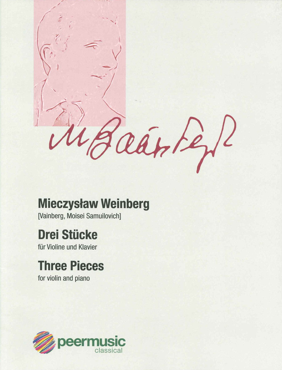 Weinberg, 3 Stucke (Peermusic)