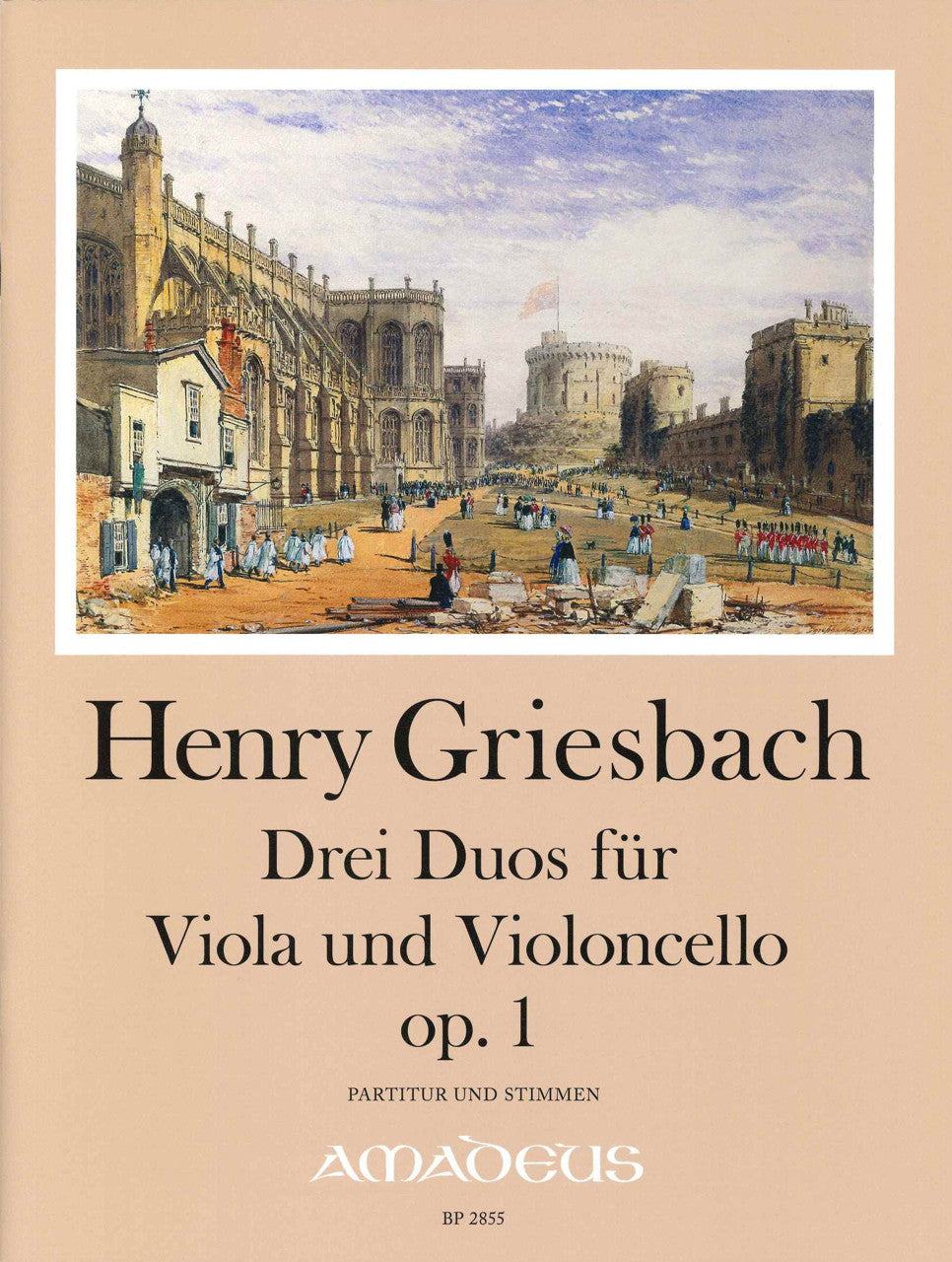 Griesbach, Duos op. 1 (D,G,D) (Va,Vc) (Amadeus Verlag)
