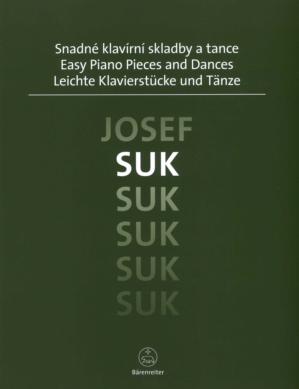 Suk, Easy Piano Pieces and Dances (Barenreiter)