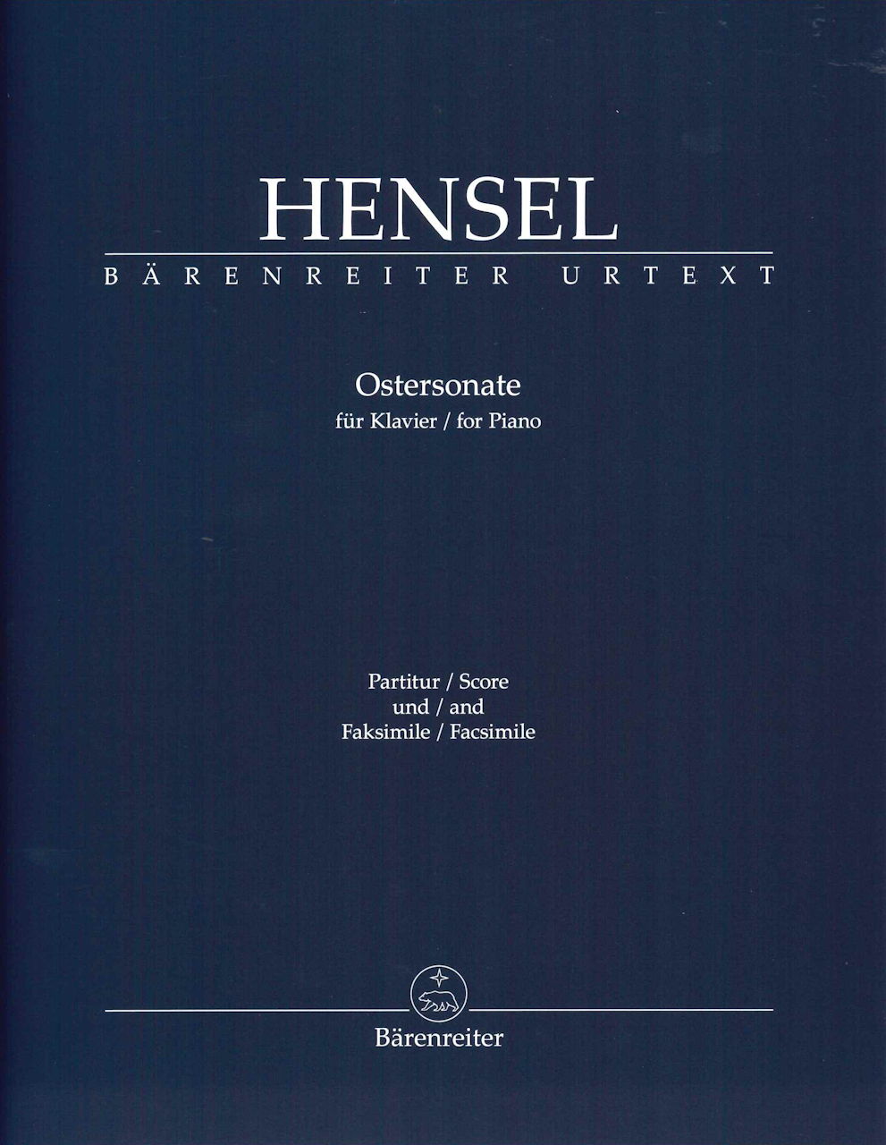 Mendelssohn-Hensel, Ostersonate (Barenreiter)