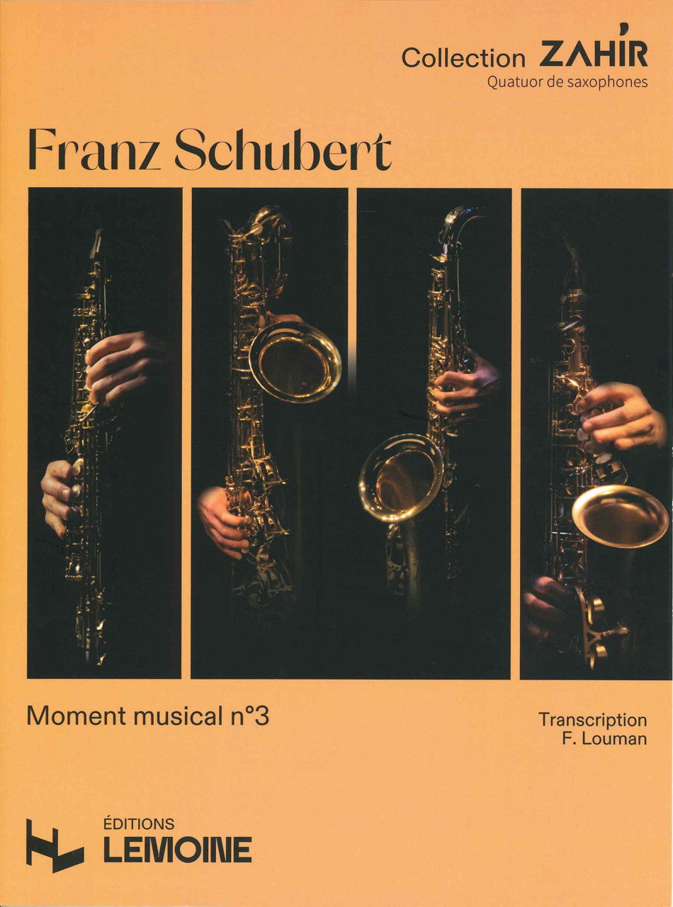 Schubert, Moment musical No. 3 (SATBr) (Lemoine)