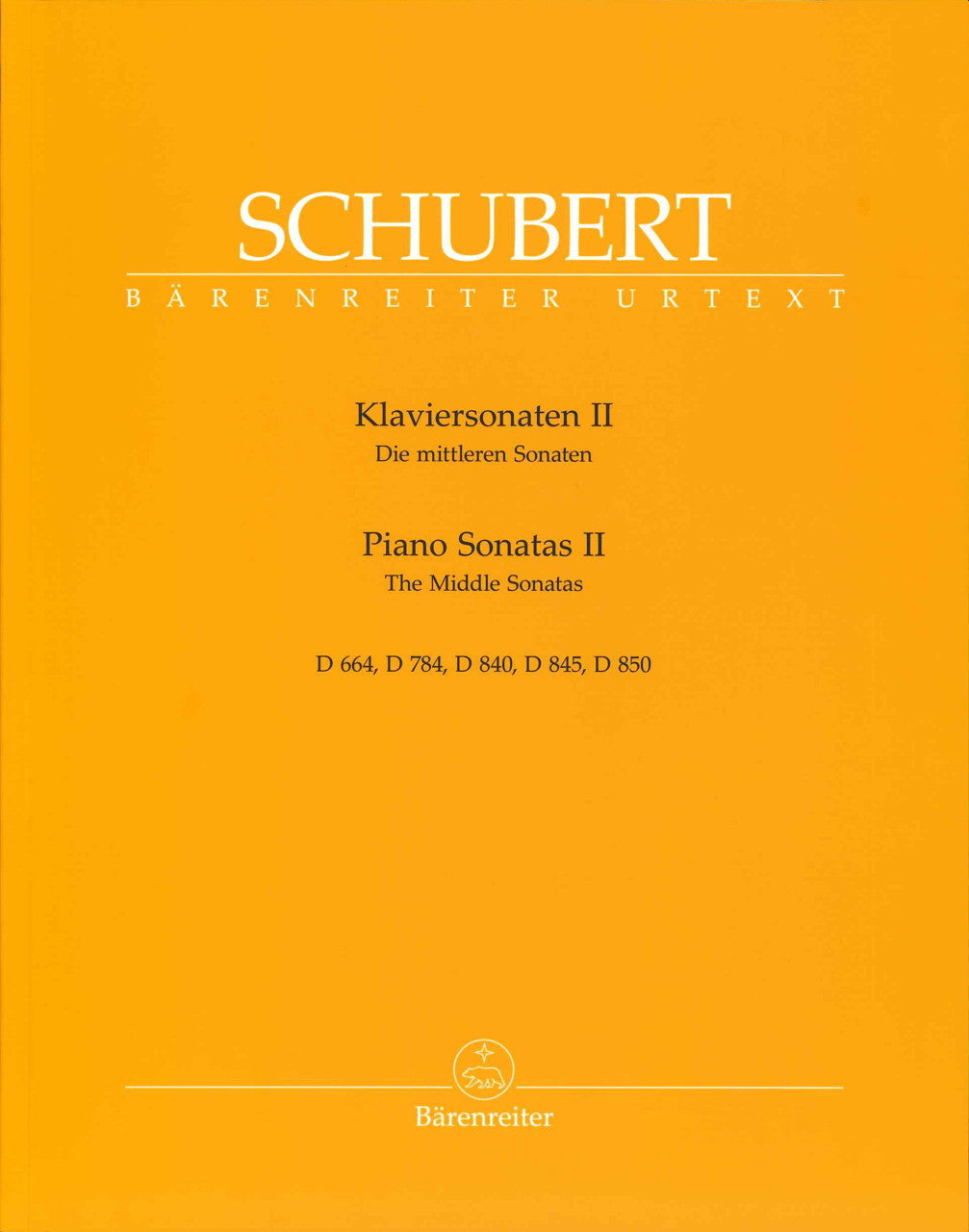 Schubert, Sonatas, Complete: 3-v. Set (Barenreiter)