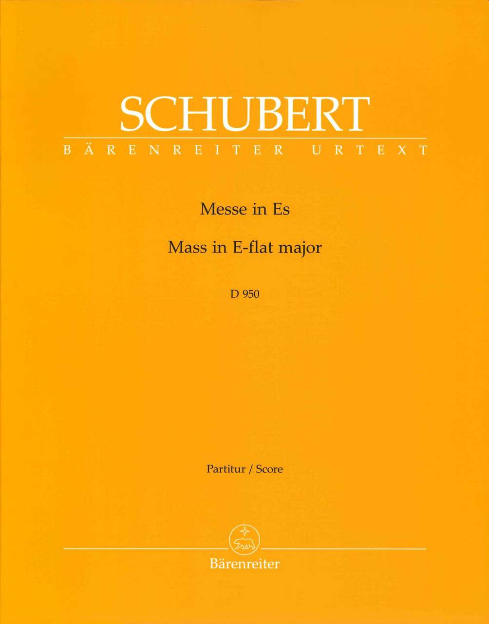 Schubert, Missa D 950 in Eb Full Score (Barenreiter)