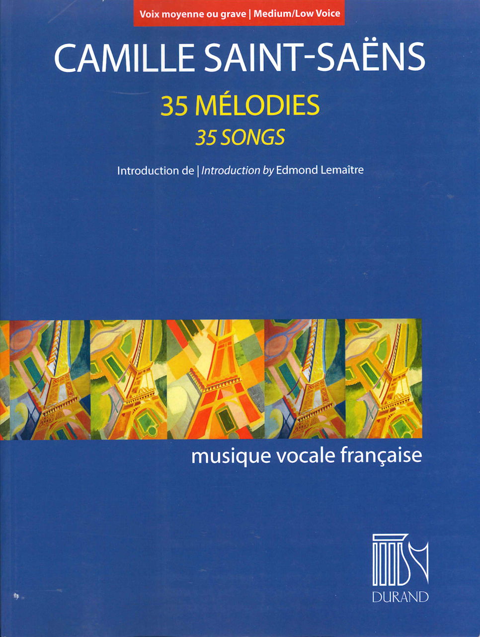 Saint-Saens, 35 Melodies (M/L) (Durand)
