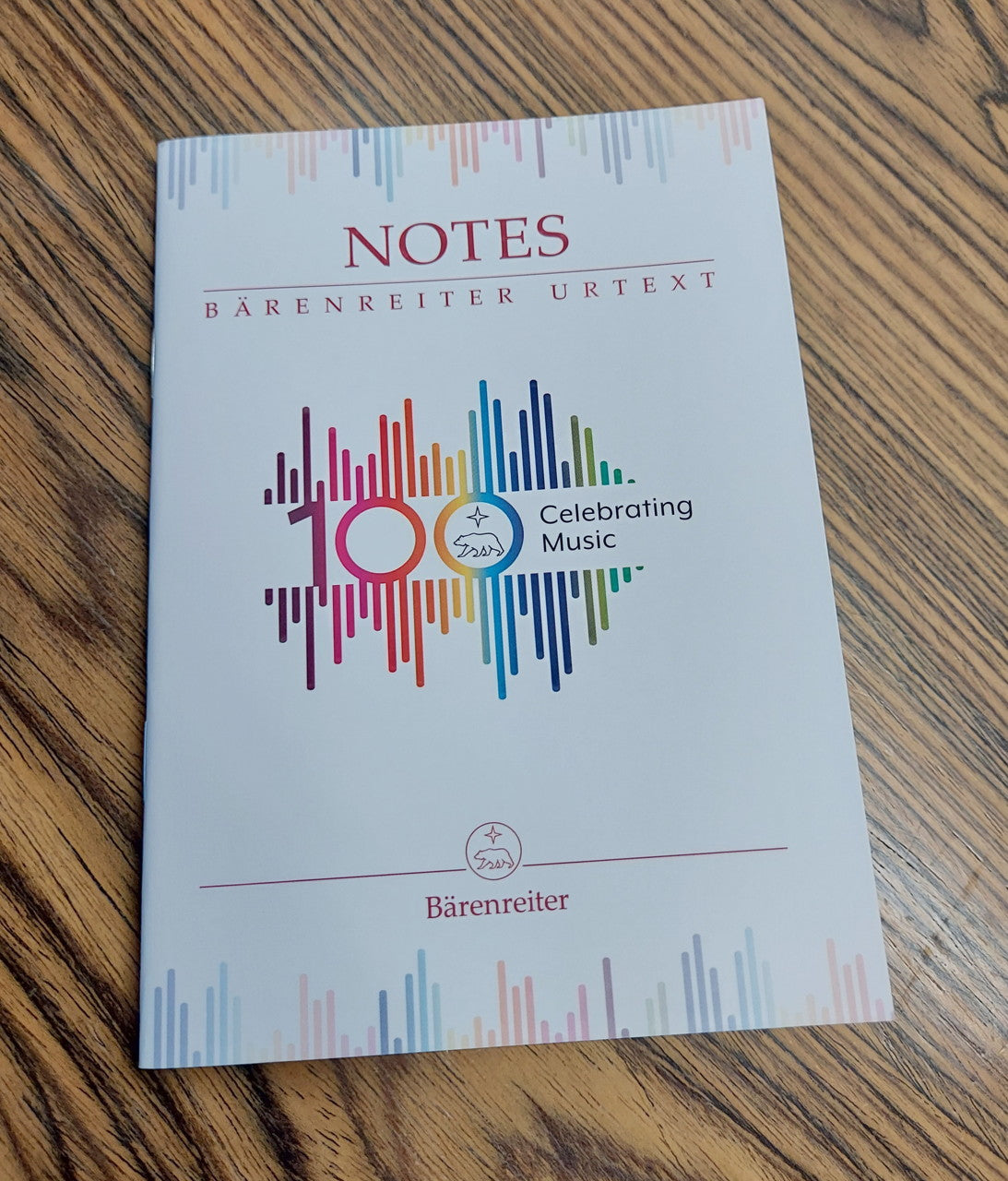 Notes: The Musicians' Choice (Jubilee) (Barenreiter)