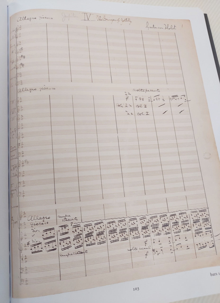 Holst, Planets: Facsimile (Faber Music)