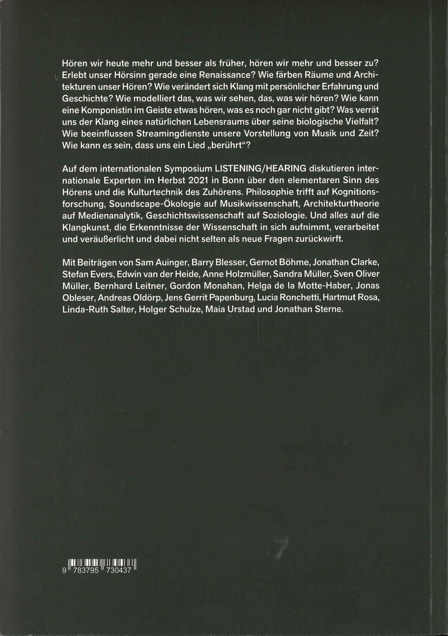 Morchen/Seiffarth, Listening/Hearing (Schott)