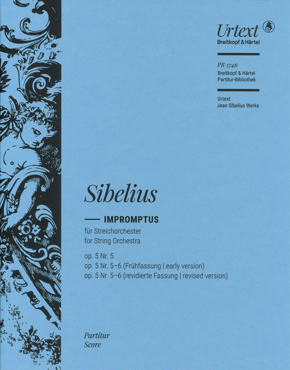 Sibelius, Impromptus Full Score (Breitkopf)