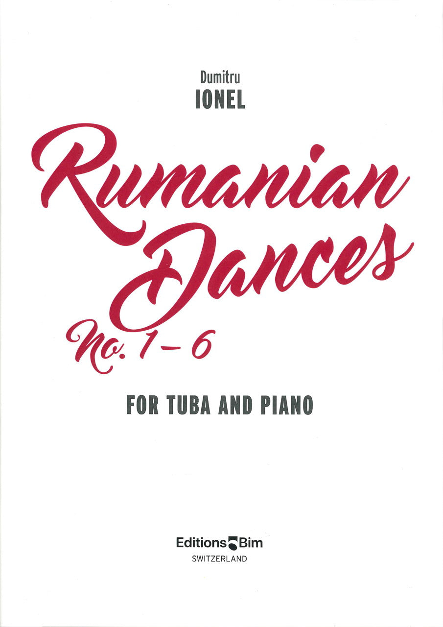 Ionel, Rumanian Dances No. 1-6 (BIM)