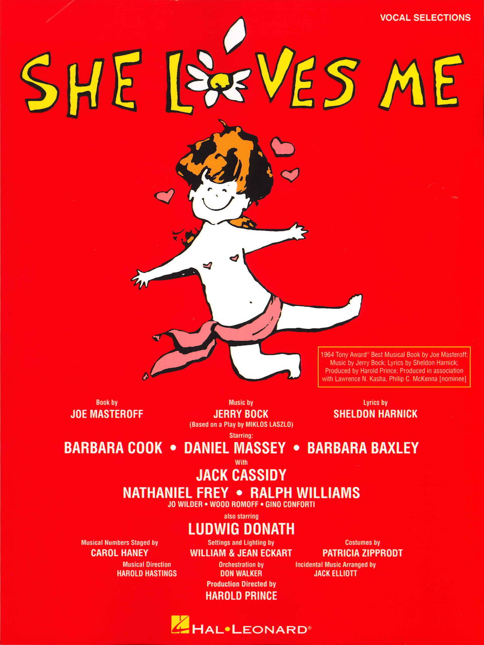 She Loves Me: Vocal Selections (Hal Leonard)