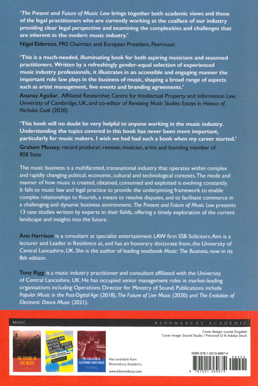 Harrison, Present and Future of Music La (Bloomsbury Academic)