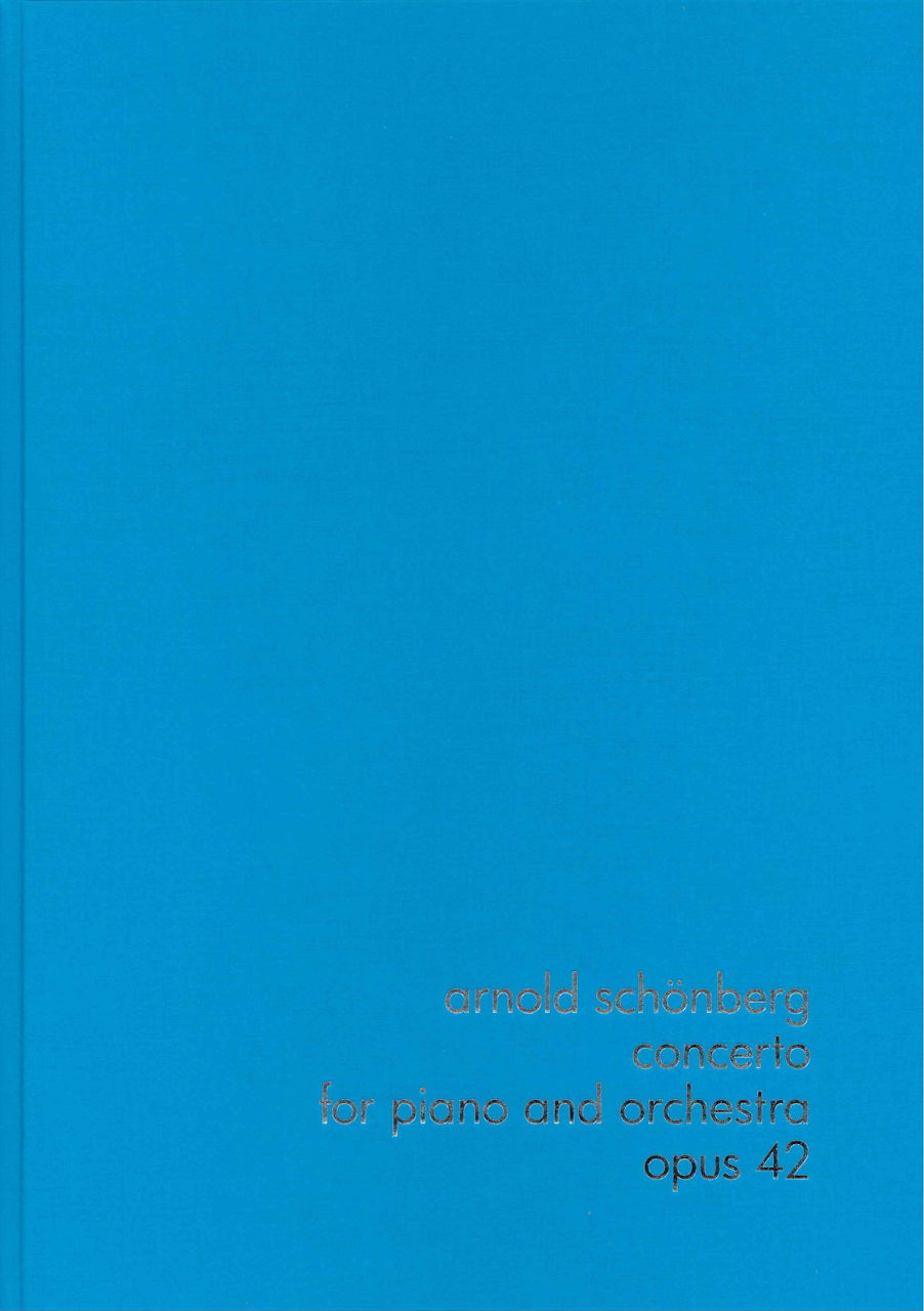 Schonberg, Concerto f. Piano (Facsimile) (Henle)