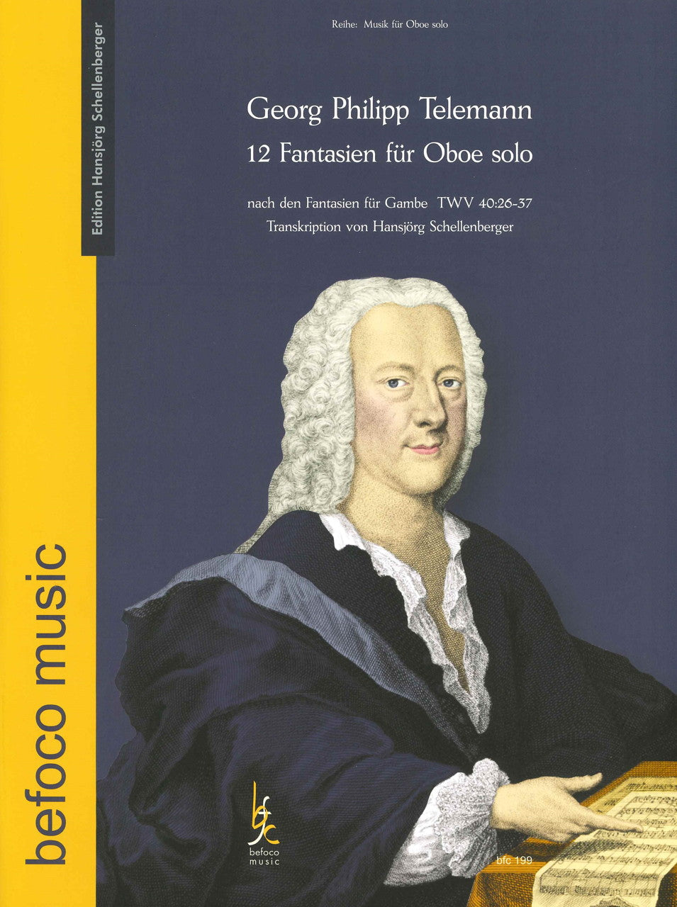 Telemann, 12 Fantasien fur Oboe solo (Befoco)