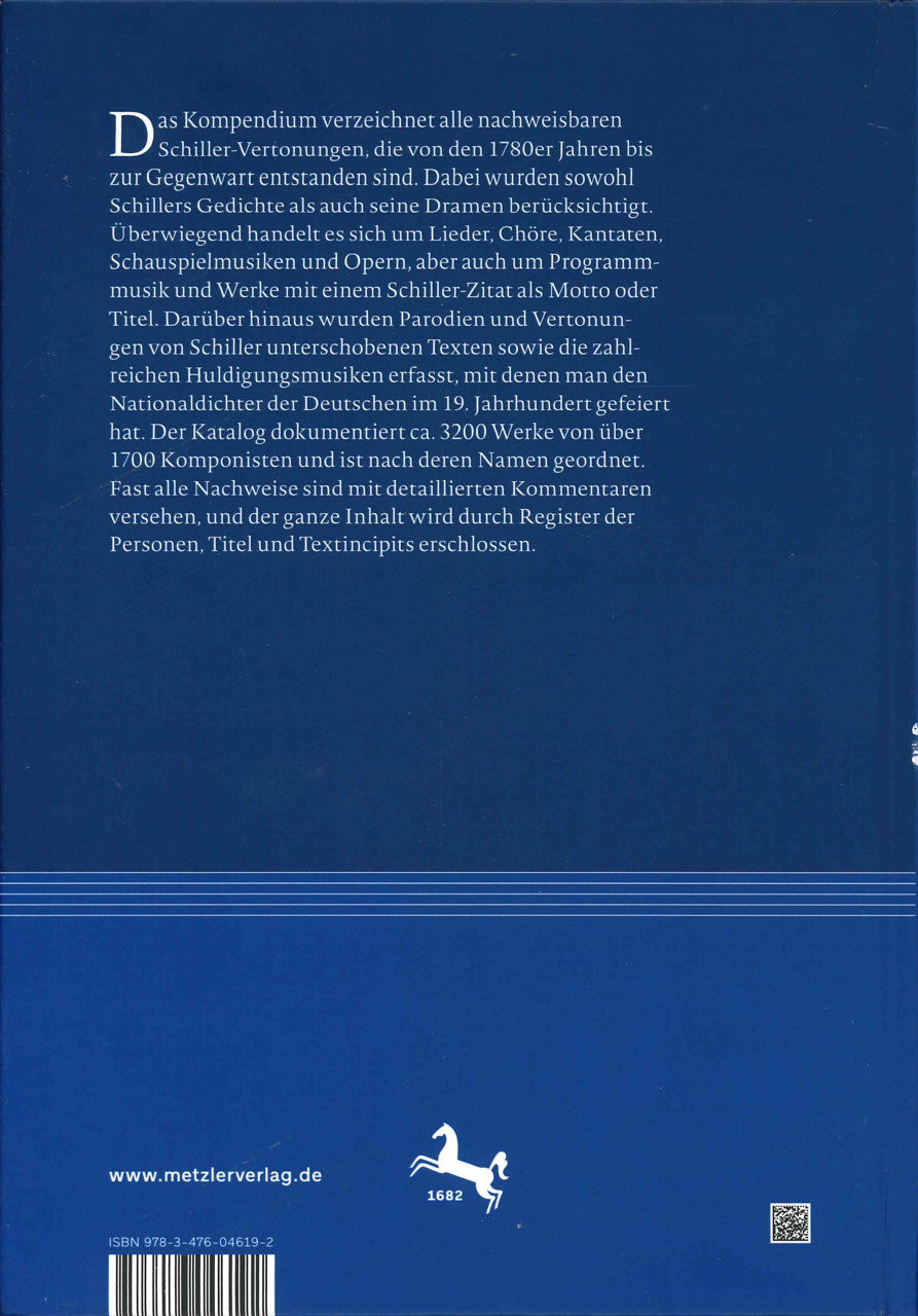 Gunther, Friedrich Schillers musikalisch (Metzler)