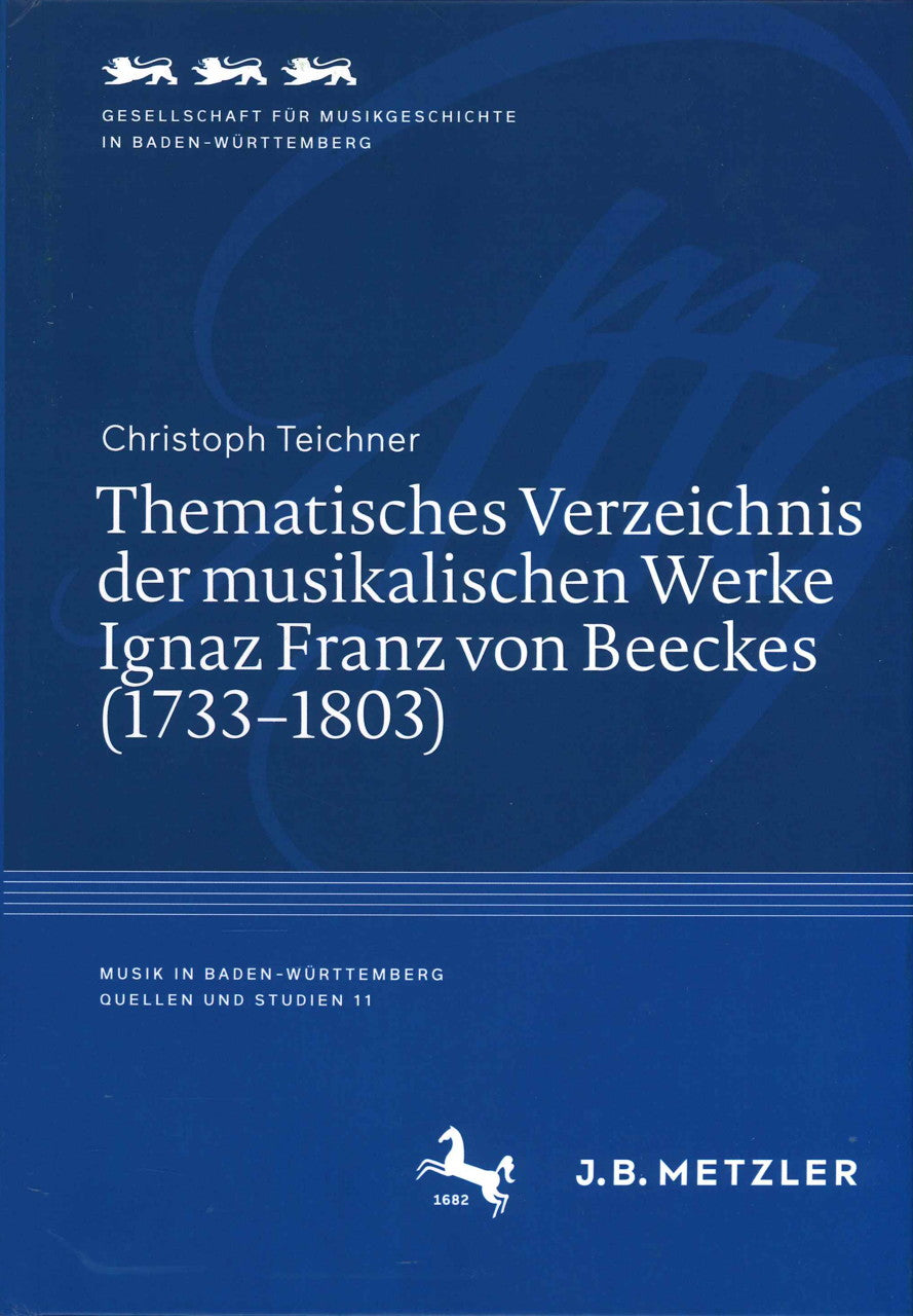 Themat. Verzeich. Ignaz Franz von Beeck (Metzler)