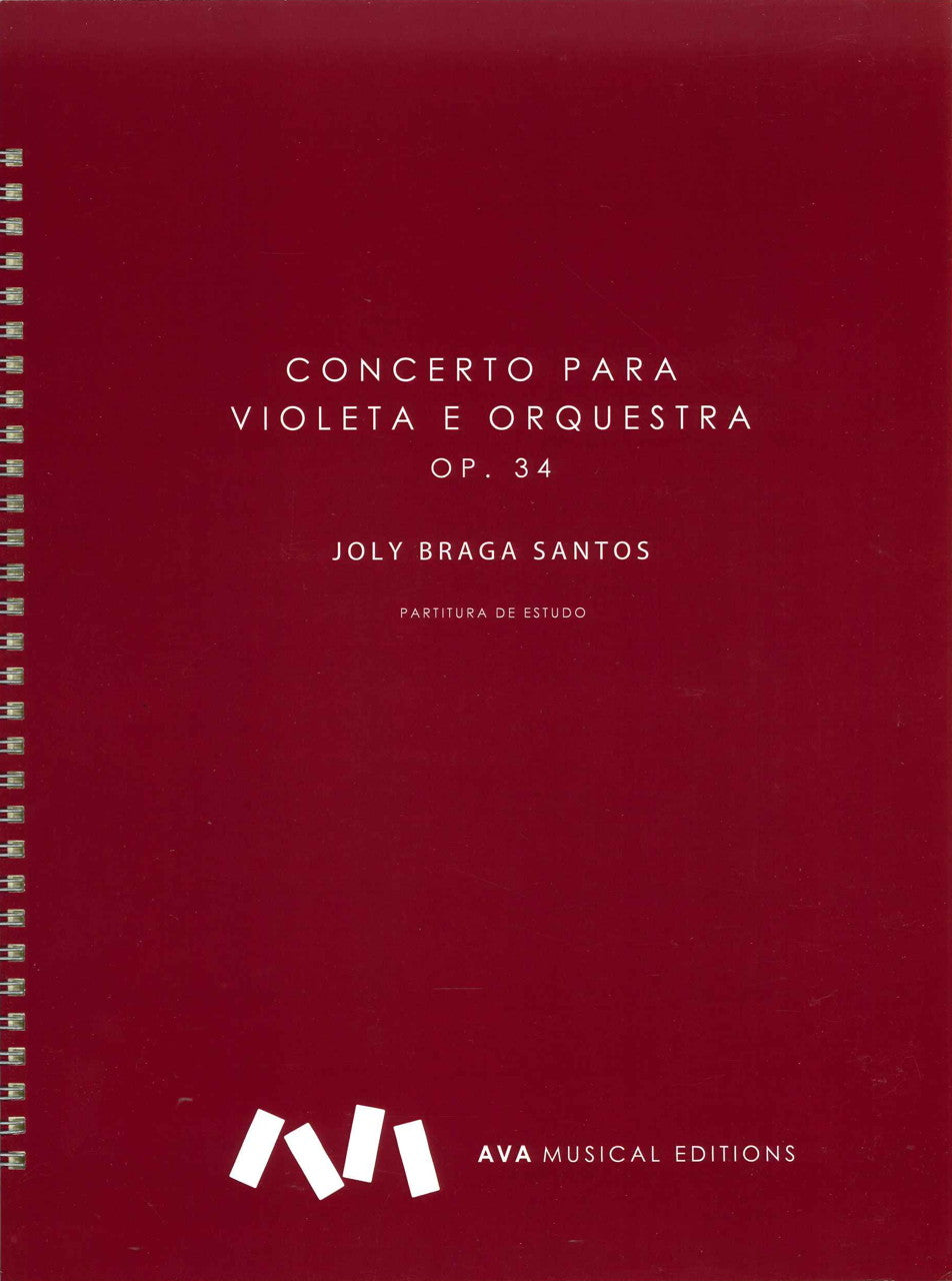 Braga Santos, Concerto for Viola, op. 34 (AvA Musical Editions)
