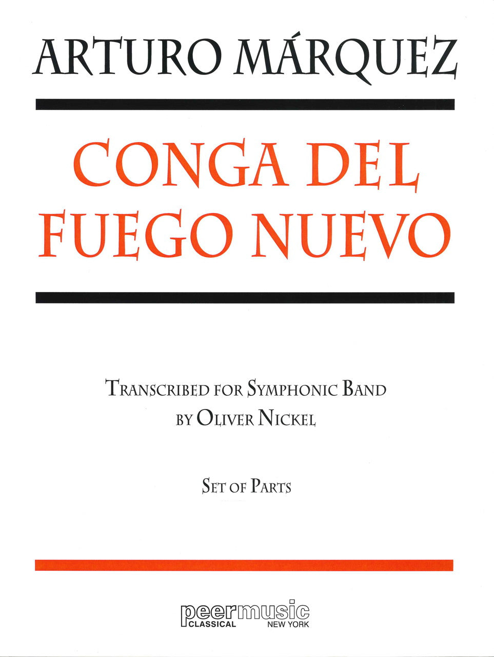 Marquez, Conga del fuego nuevo (Peermusic Classical)
