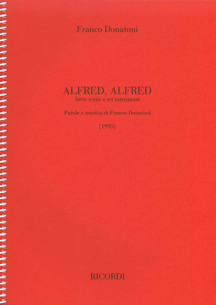 Donatoni, Alfred, Alfred (Ricordi)