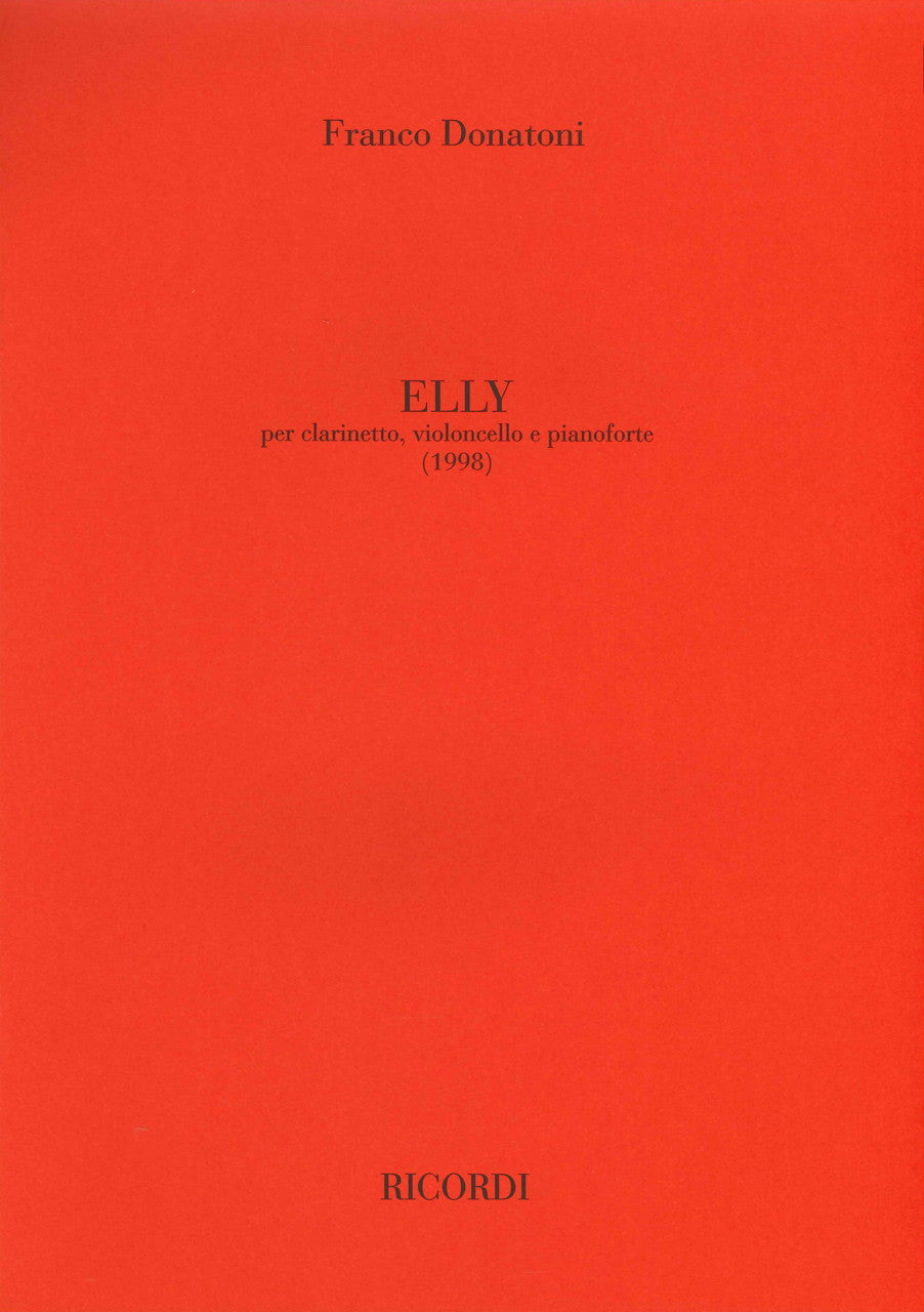 Donatoni, Elly (1998) (Ricordi)