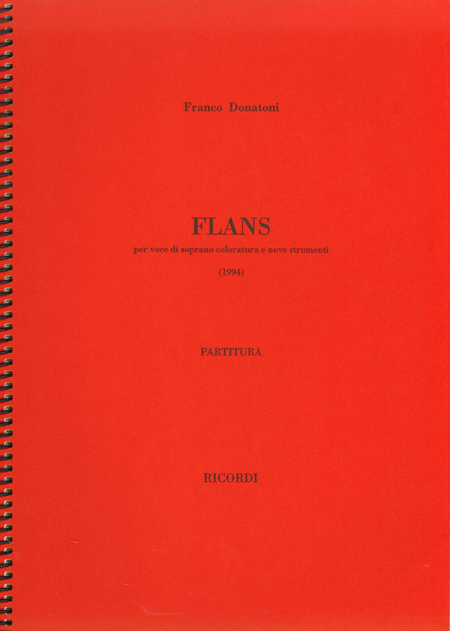 Donatoni, Flans (1994) (Ricordi)