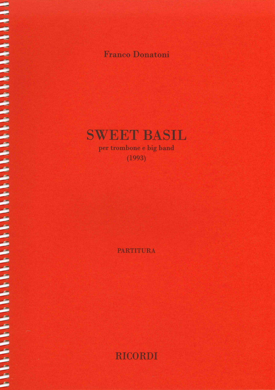 Donatoni, Sweet Basil (1993) (Ricordi)
