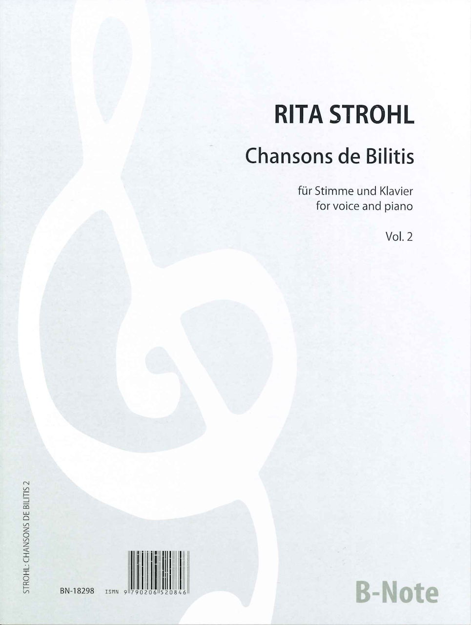 Strohl, Chansons de Bilitis 2 (B-Note)