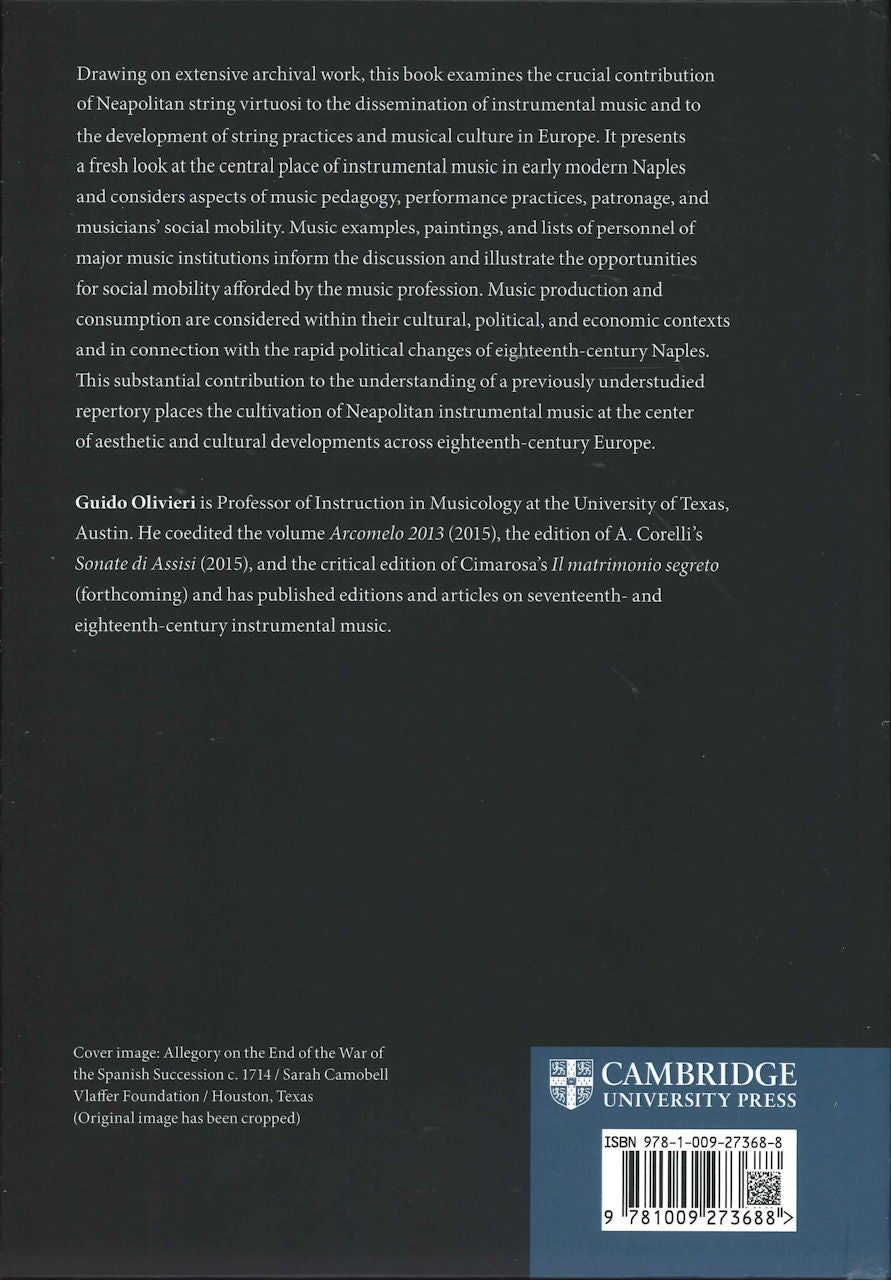 Olivieri, String Virtuosi in 18th-C Napl (Cambridge University Press)