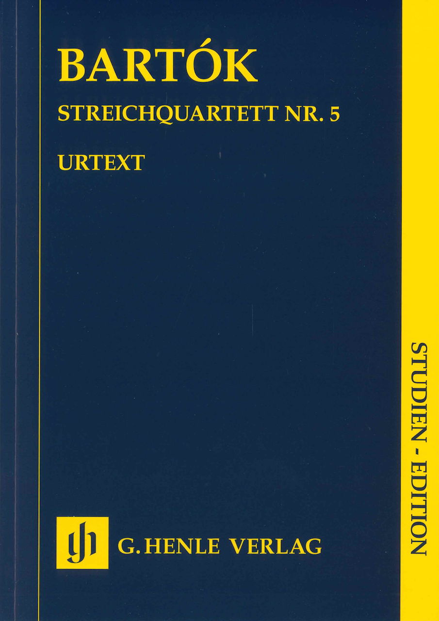 Bartok, String Quartet No. 5 (Henle)