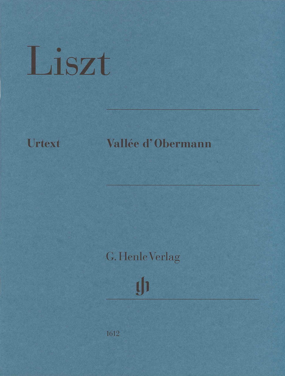 Liszt, Vallee d'Obermann S 160/6 rev. (Henle)