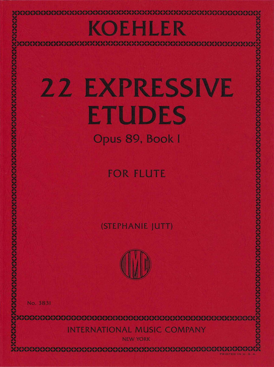 Koehler, 22 Expressive Etudes op. 89, 1 (IMC)