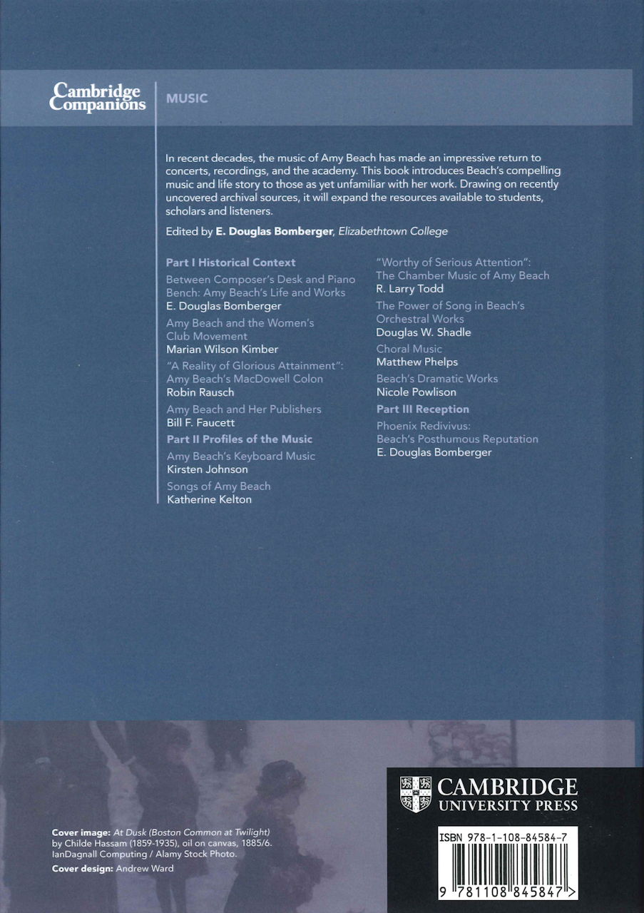 Cambridge Companion to Amy Beach(hard) (Cambridge University Press)