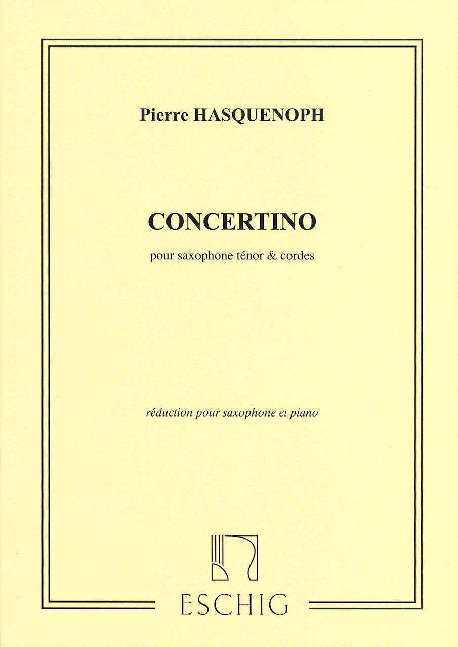 Hasquenoph, Concertino op. 34b (Eschig)
