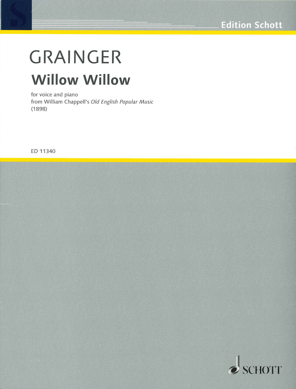 Grainger, Willow Willow (Schott)