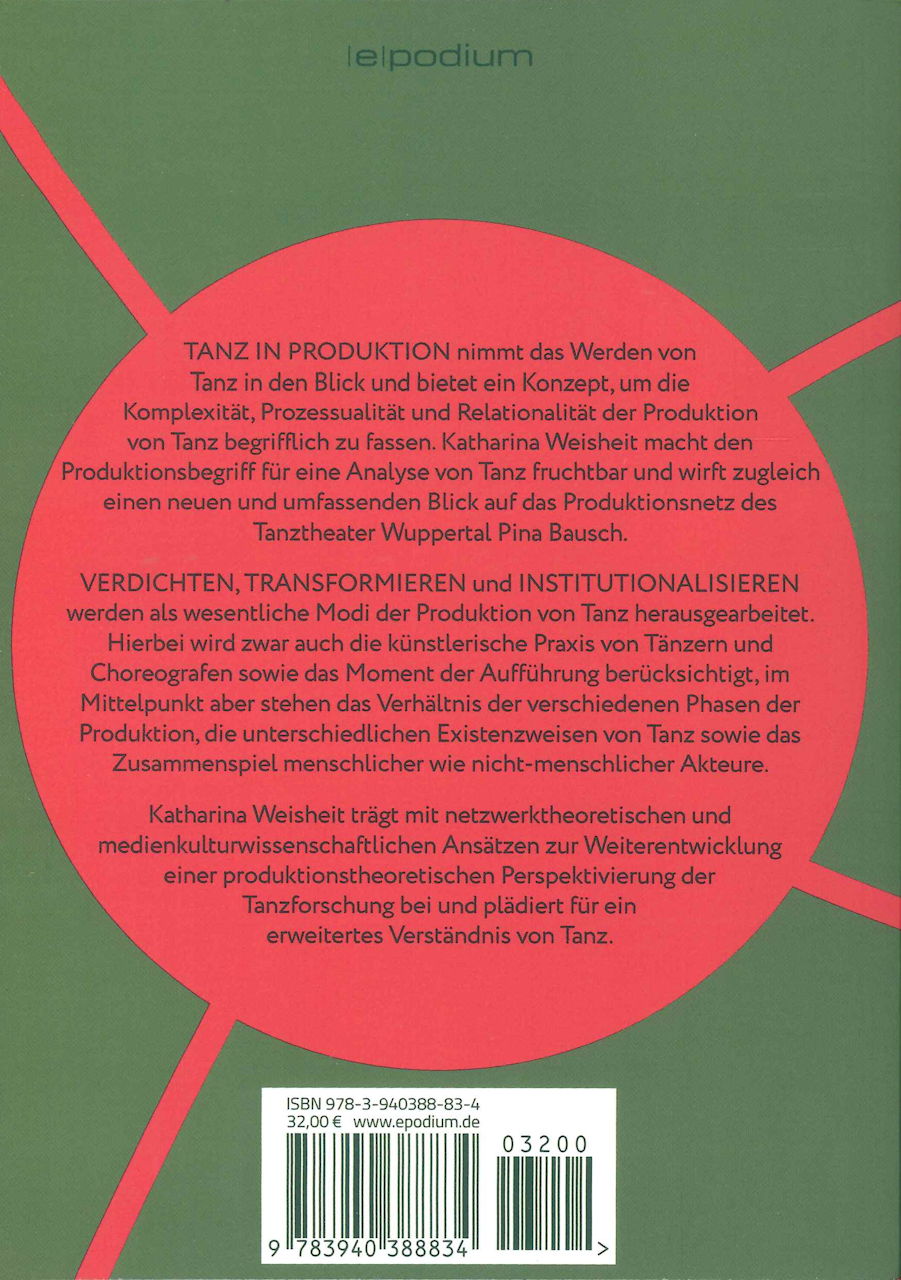 Weisheit, Tanz in Produktion (Epodium Verlag)