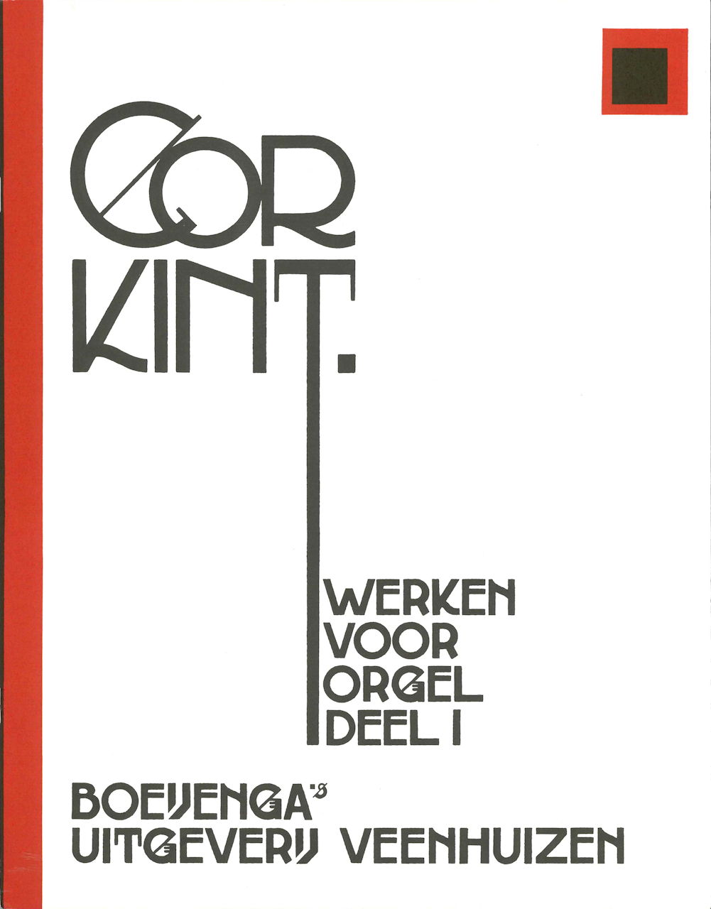 Kint, Werken voor Orgel, Vol. 1 (Boeijenga)