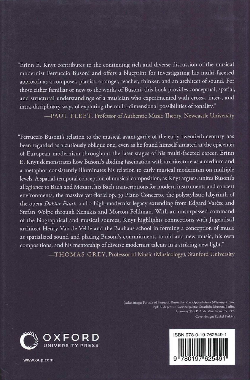 Knyt, Ferruccio Busoni as Architect of (Oxford University Press)