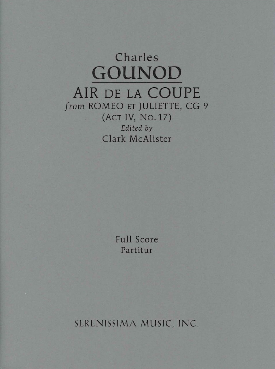 Gounod, Romeo et Juliet, Amour ramine mo (Luck's Music)