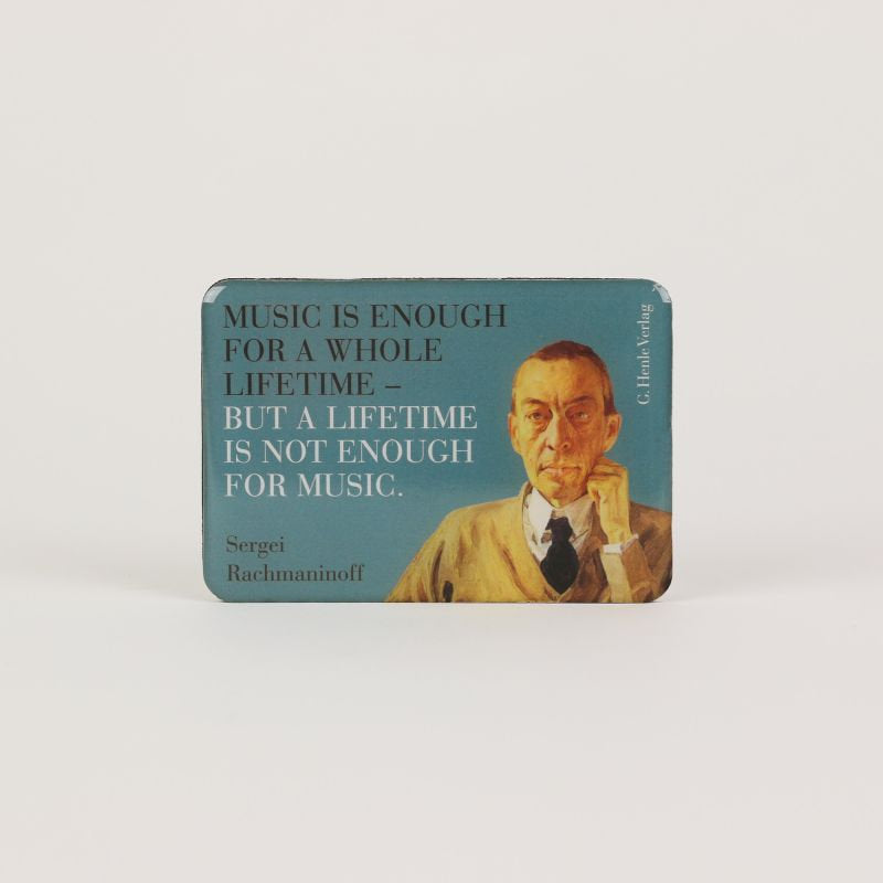 Decorative Magnet 'Rachmaninoff' (Henle)