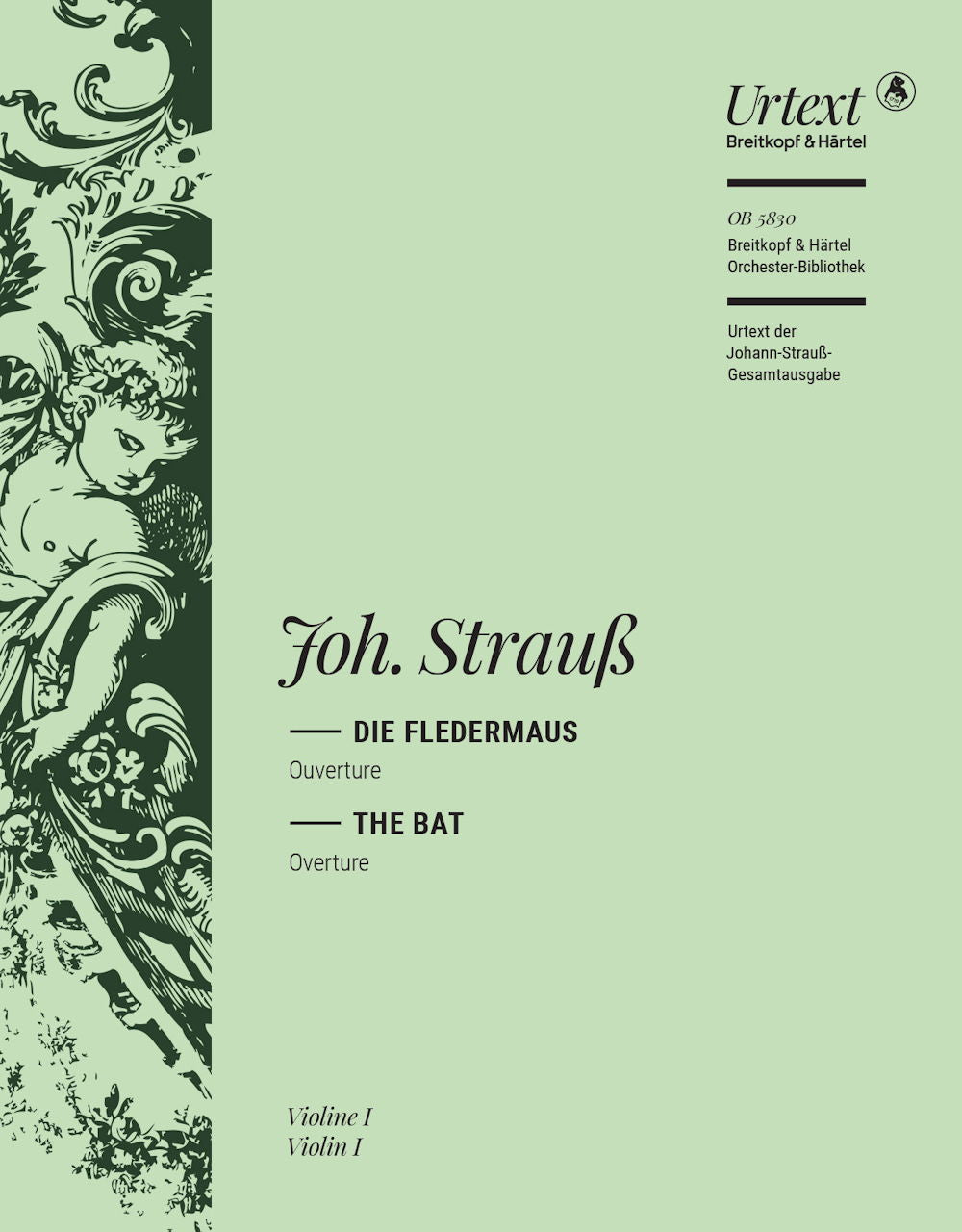 Strauss,J., Fledermaus-Ouverture (Breitkopf)