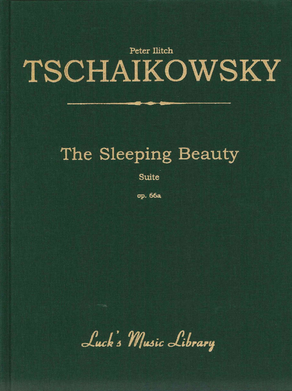 Tchaikovsky, Sleeping Beauty Suite Score (Luck's Music)