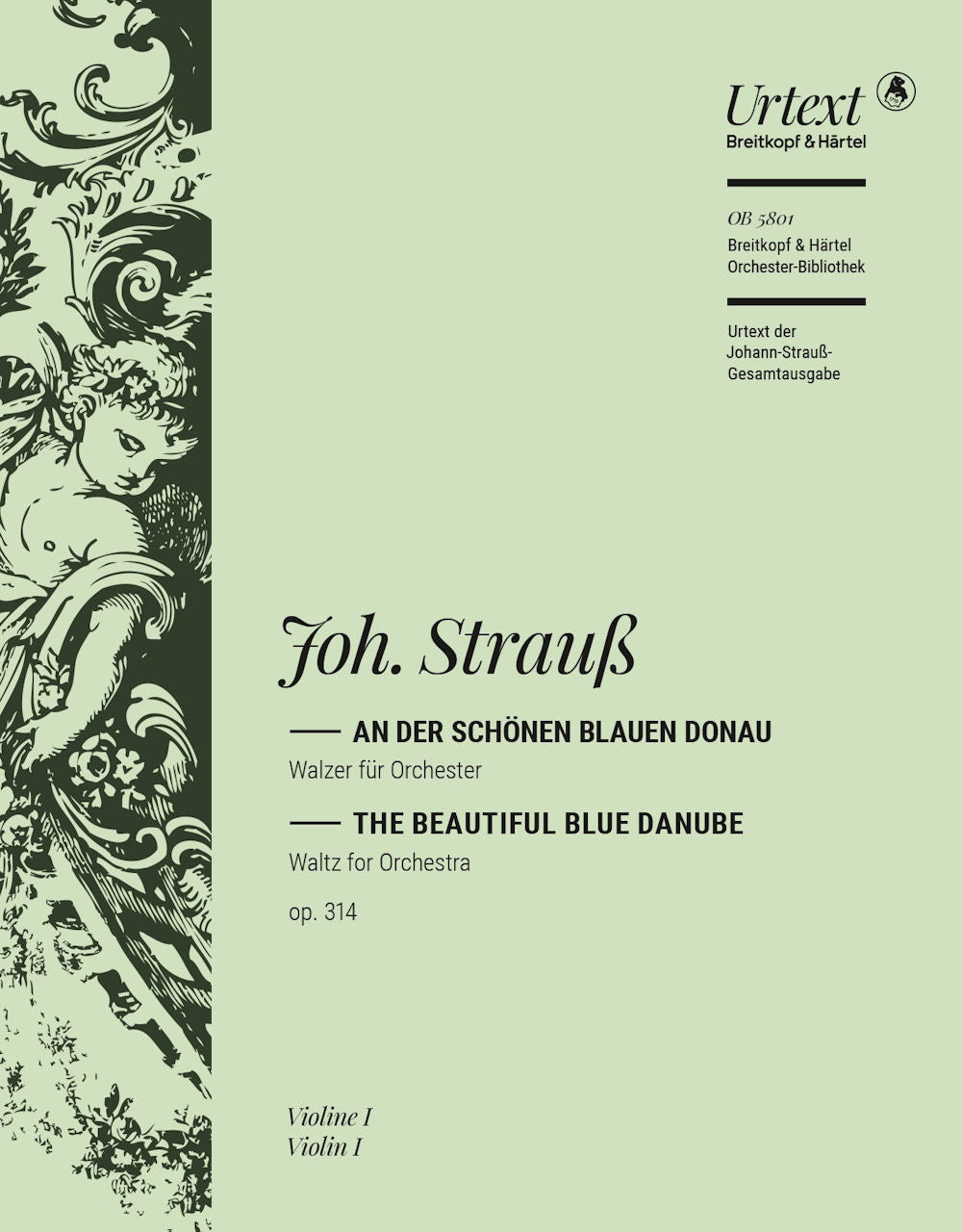 Strauss,J., Blauen Donau (Parts) (Breitkopf)