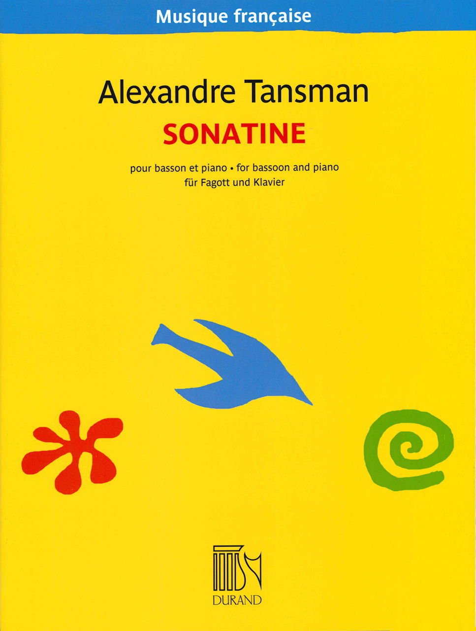Tansman, Sonatine (1952) (Bn,Pf) (Durand)