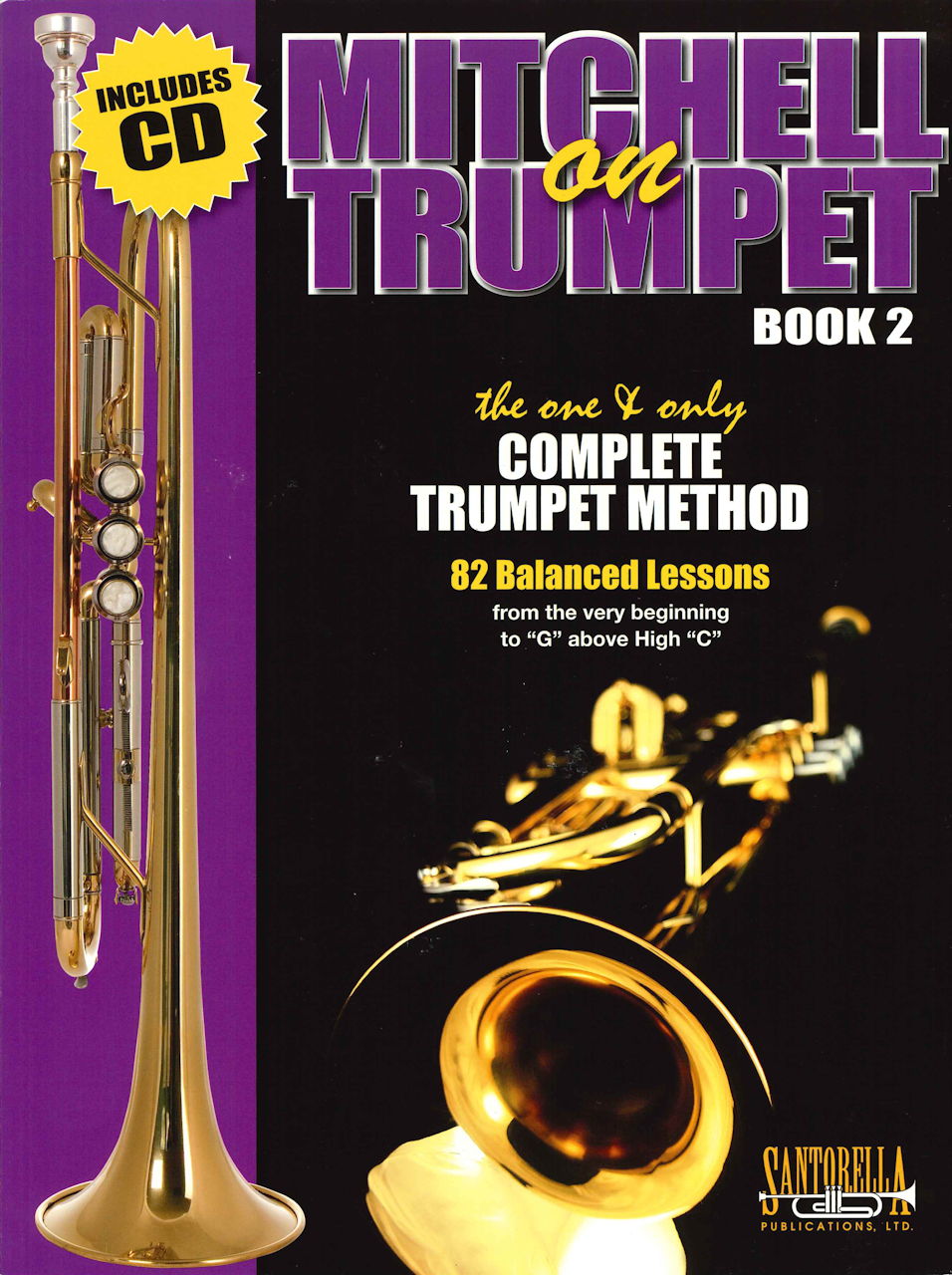 Mitchell, Mitchell on Trumpet, Book 2 (Santorella Publication)