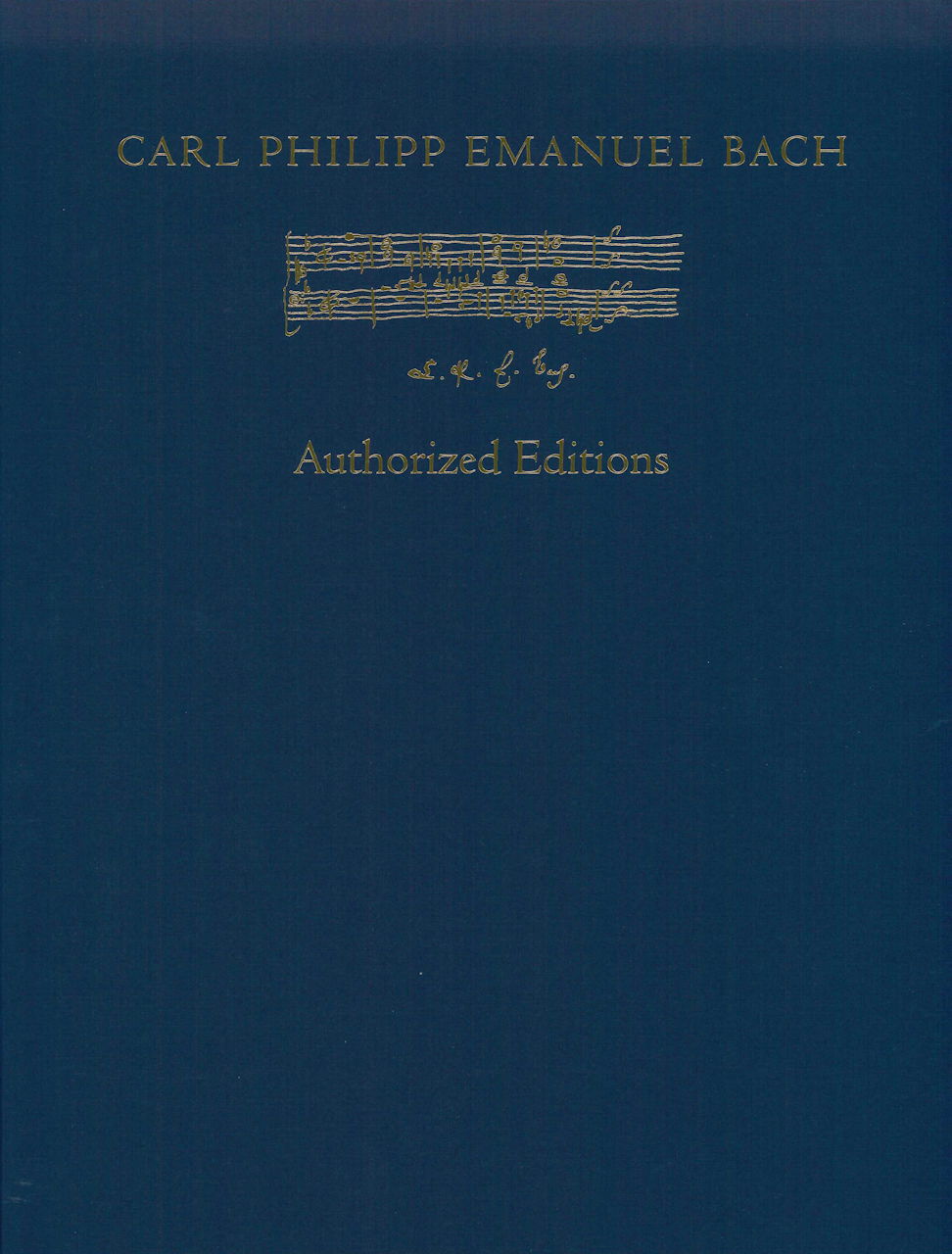 Bach,C.P.E., Complete Works 8/Supplement (Packard Humanities Institute)