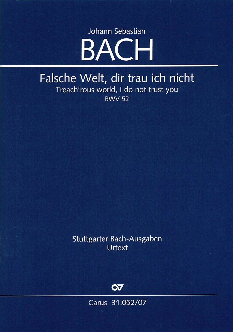 Bach, Kantate BWV 52 (Carus)