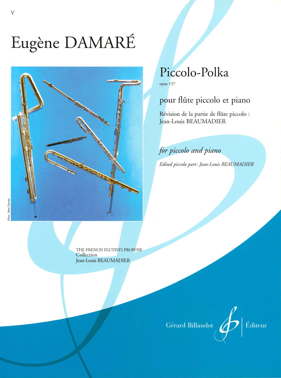 Damare, Piccolo-polka, op. 157 (Picc,Pf (Billaudot)